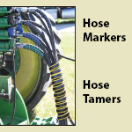 Outback Wrap Hydraulic Hose Markers, Hose Tamers