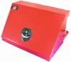 TOOLBOX, 30 X 19 X 20, STEEL, RED 