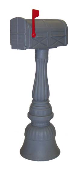 POSTBOXX, STONE GRAY